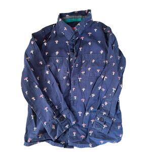 Little Bird Button Up Mushroom Shirt 4-5